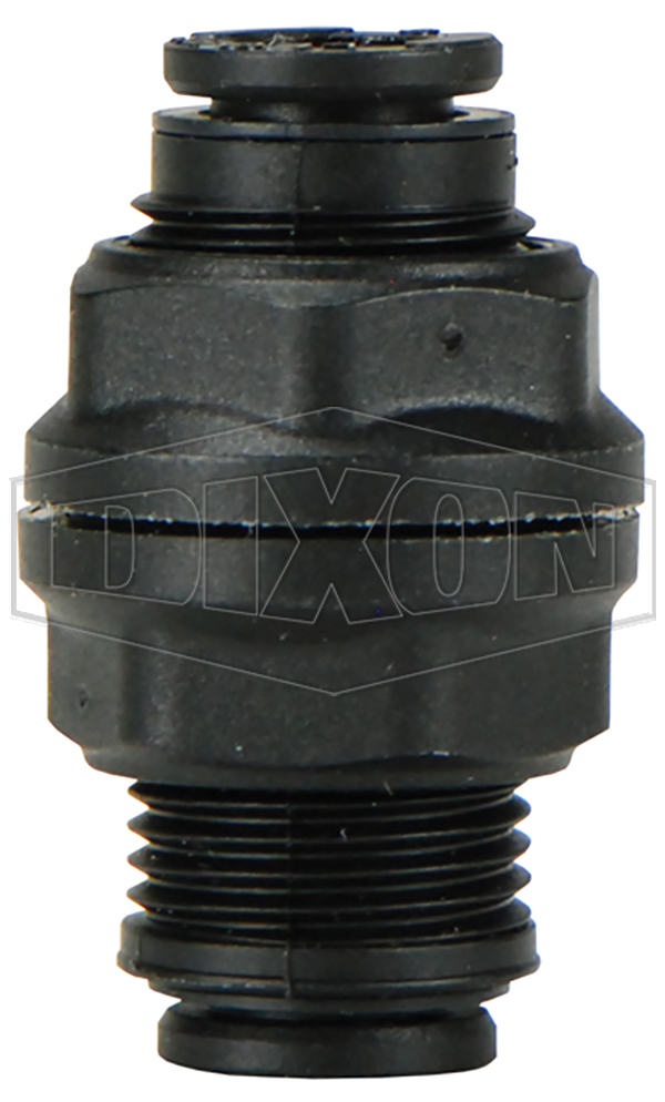 Metric Push-In Bulkhead Union